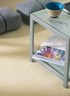 Neutral carpet - light and colour in interior design